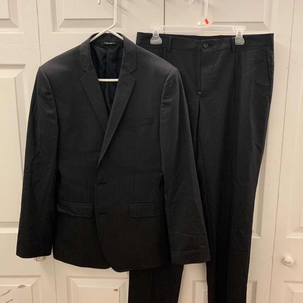 Dolce & Gabbana Charcoal Suit